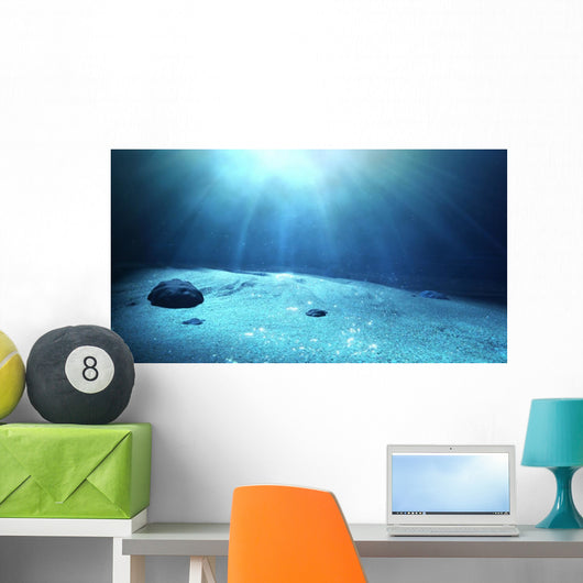 Underwater Sea Floor Wall Mural