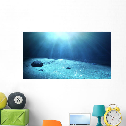 Underwater Sea Floor Wall Mural