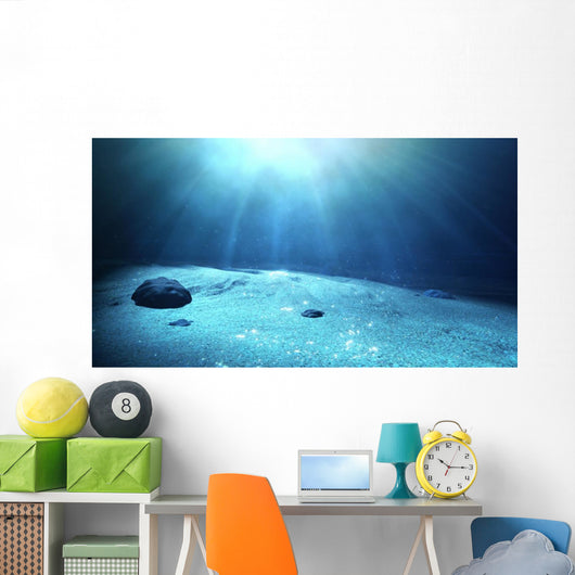 Underwater Sea Floor Wall Mural