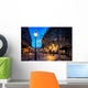 Paris Beautiful Street Evening Wall Decal