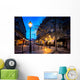Paris Beautiful Street Evening Wall Decal