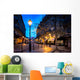 Paris Beautiful Street Evening Wall Decal