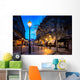 Paris Beautiful Street Evening Wall Decal