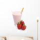 Strawberry Smoothie Wall Decal