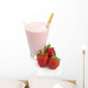 Strawberry Smoothie Wall Decal