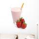 Strawberry Smoothie Wall Decal