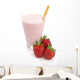 Strawberry Smoothie Wall Decal