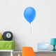 Blue balloon icon isolated on white background. Wall Decal