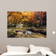 Thailand Waterfall Autumn Wall Mural