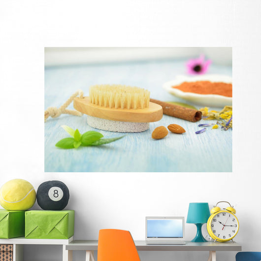 Bath accessories Wall Mural