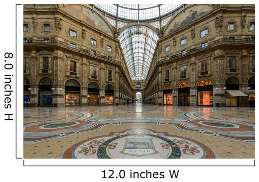 Milano Galleria Wall Decal