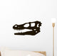 Raptor skull Wall Decal