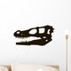 Raptor skull Wall Decal