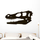 Raptor skull Wall Decal
