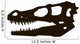 Raptor skull Wall Decal