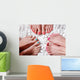 Colorful painted toes Wall Mural