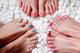 Colorful Painted Toes Wall Decal
