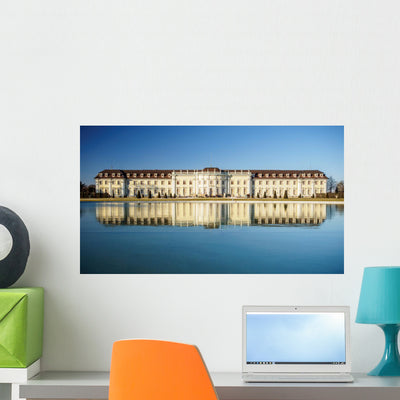 Residenzschloss Ludwigsburg Wall Decal shown on a wall