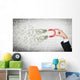 hand attracts money Wall Mural