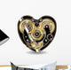 steampunk mechanical heart Wall Decal