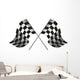 checkered flag racing Wall Decal