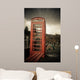 Lone Phone Booth Country Wall Decal