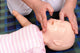 Infant Mouth-to-mouth Resuscitation Demonstration Wall Decal