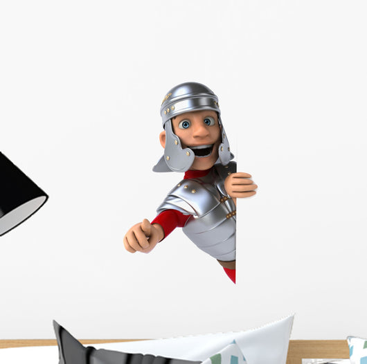 Roman Soldier Wall Decal