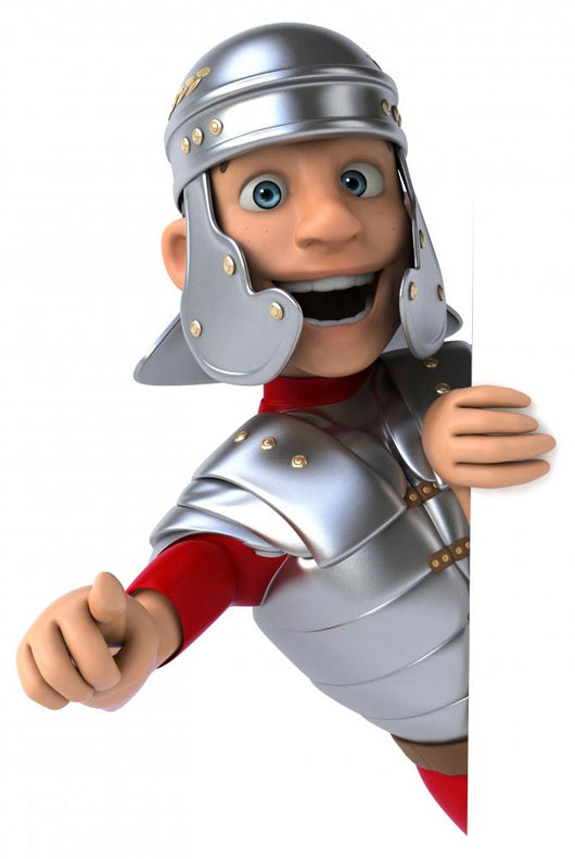 Roman Soldier Wall Decal