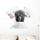Poodle Grooming in Barber Shop Wall Decal