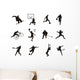 sport silhouette Wall Decal