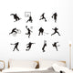 sport silhouette Wall Decal