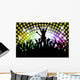 Evening Night Club People Wall Decal