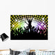 Evening Night Club People Wall Decal