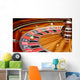 number one at roulette wheel Wall Mural