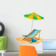 Beach chair Wall Decal