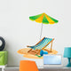 Beach chair Wall Decal
