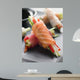 Sashimi and Vegetable Rolls Wall Decal