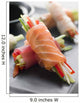 Sashimi and Vegetable Rolls Wall Decal