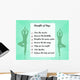 benefits of yoga Wall Mural