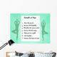 benefits of yoga Wall Mural