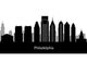 Philadelphia Silhouette Wall Decal