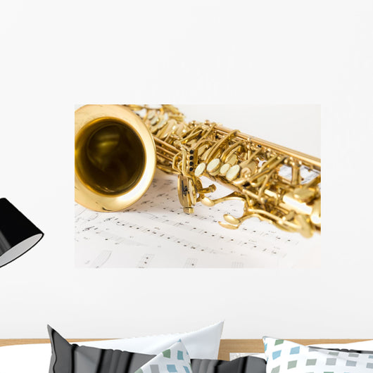 Saxophone Wall Mural