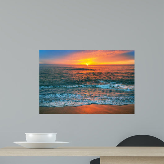 cloudscape sea sunrise Wall Mural