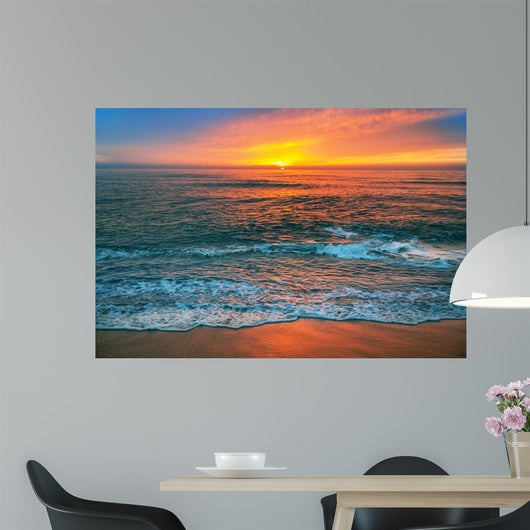 cloudscape sea sunrise Wall Mural