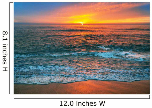 cloudscape sea sunrise Wall Mural