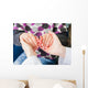 Reassuring hands Wall Mural