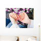 Reassuring hands Wall Mural