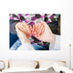 Reassuring hands Wall Mural