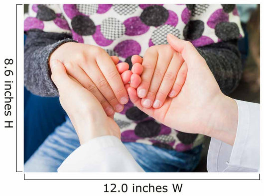 Reassuring hands Wall Mural